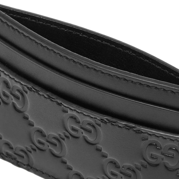 Gucci Interlocking GG Card Case in Black NEW IN BOX - Picture 2 of 3